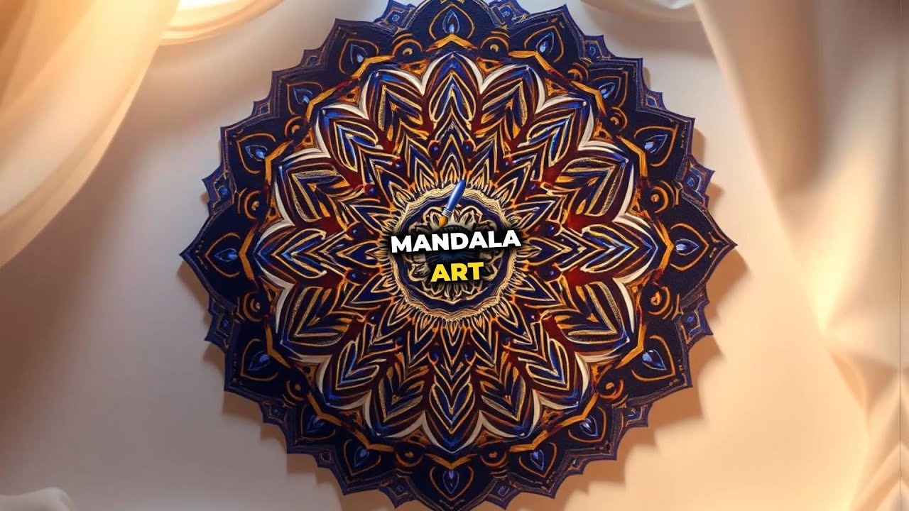 Mandala Art Unlocking the Secrets of Sacred Geometry 🔐🎨✨