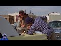 Cheech And Chong - Filling up car And Blows Up