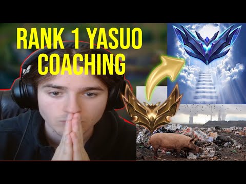 Rank 1 Yasuo Coaches Gold Yasuo to Diamond  [EP 1]