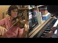 Cover de "Bona nit" (piano + violí)