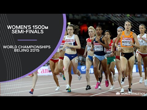 Women's 1500m Semi-Finals | World Athletics Championships Beijing 2015