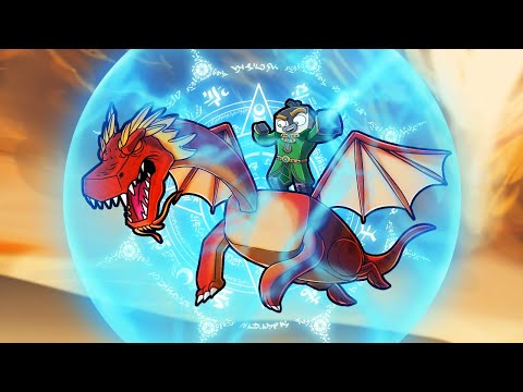 TheAtlanticCraft - New Dragon Shield Spell UNLOCKED! (Minecraft Dragons)