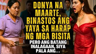 Download lagu DONYA NA MAARTE, BINASTOS ANG YAYA SA HARAP NG MGA BISITA—PERO ANG BATANG INALAGAAN, SIYA PALA ANG.. mp3 Download lagu DONYA NA MAARTE, BINASTOS ANG YAYA SA HARAP NG MGA BISITA—PERO ANG BATANG INALAGAAN, SIYA PALA ANG.. mp3