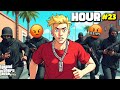I Spent 24 Hours TROLLING The BIGGEST GANG SERVERS In GTA 5 RP