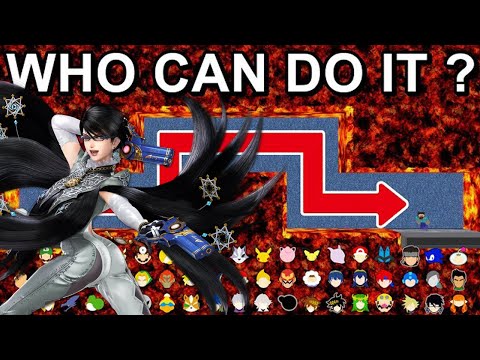 Bayonetta Can Make It | Lava Tunnel With Block Challenge