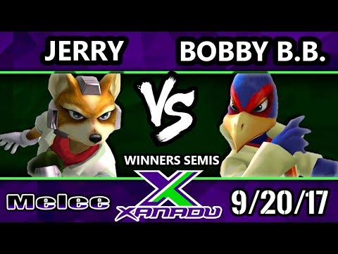 S@X 220 Melee - BobbyBigBallz (Falco) Vs. Jerry (Fox) - Smash Melee Winners Semis - SSBM