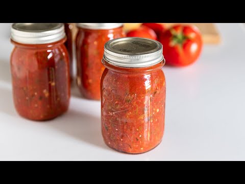 How to Can Homemade Salsa