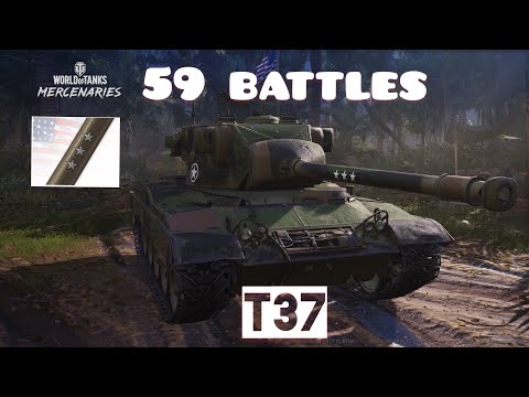 WoT - T37 !!! 3 MOE 59 battles (Marks Of Excellence) PS4