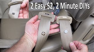 How to Fix a Seat Belt, Easy