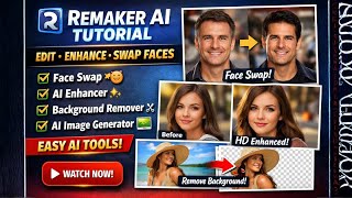 Unlimited Ai video generator 2026 - Remaker ai | Ai tool box  🎁 - Maan Ai tutorials #aitutorial