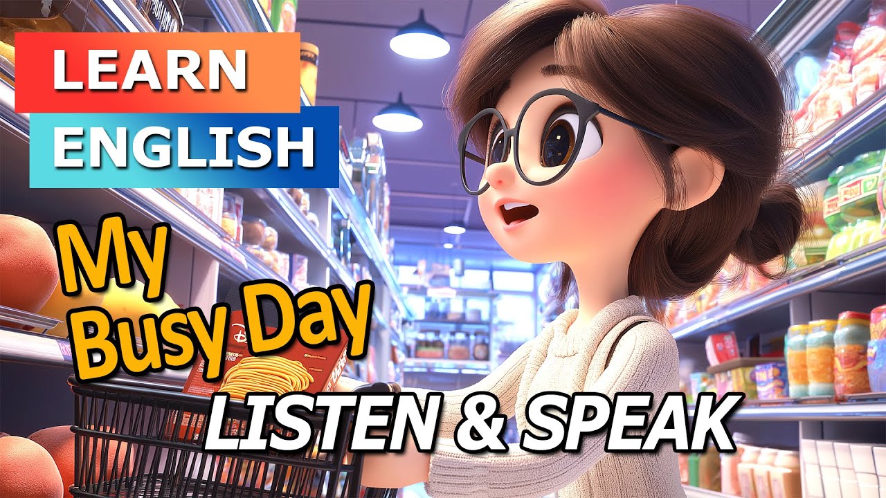 A Busy Day in My Life | Improve your English | Practice English Listening & Speaking