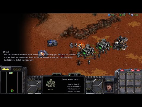 Mengsk won't be dragged down into an early grave by Duke's ghost