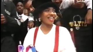 MC Lyte - Interview + When in love (Live on Yo! MTV Raps - 1991)