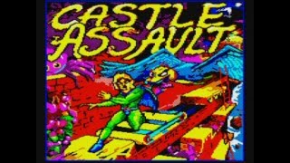 ACORN ELECTRON - CASTLE ASSAULT - BLUE RIBBON - 1984