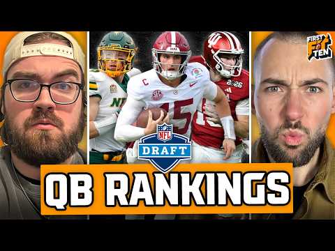 Top 10 Quarterbacks in the 2026 NFL Draft!! | First And Ten