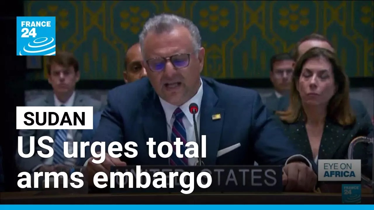 US proposes expanding UN Sudan arms embargo to entire country • FRANCE 24 English