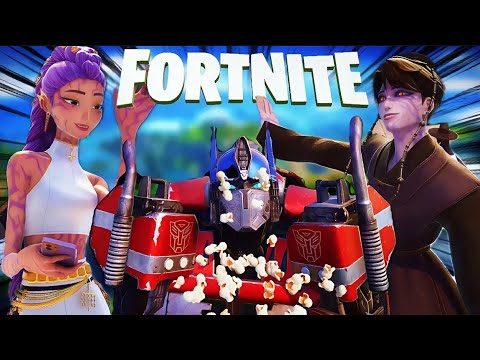 Fortnite Wave 2 Gameplay | Transformers x K-Pop Demon Hunters