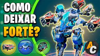 REX: MELHORES ARMAS, HABILIDADES E DICAS! COMO MONTAR E COMO DEIXAR FORTE META War Robots