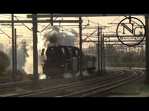 21 november 2021 Doorkomst VSM 23 071 & 65 018 te Woerden