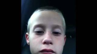 Logan tries to take a picture