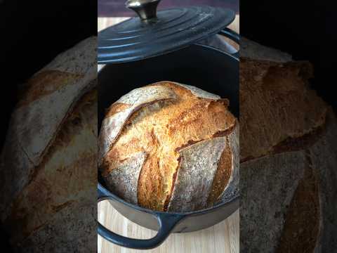 Brot ohne kneten - ganz einfach 🍞🚫🤲