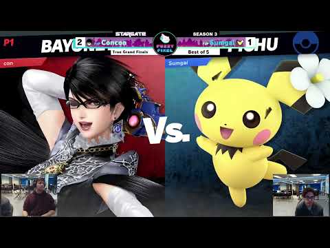 ConCon (Bayonetta) vs Sumgai (Falco, Pichu) -  Grand Final Reset  - Stargate #32