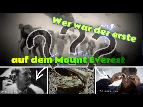 Wer war der erste auf dem Mount Everest?? - Spurensuche!!