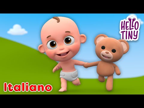 Prima! 💥👶 Hello Tiny Italiano 🧸 Orsacchiotto 💖 Filastrocche per bambini