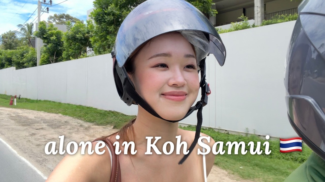 solo trip in KOH SAMUI Thailand as an introvert 🇹🇭