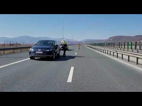 Controale pe autostrada A1 Sibiu - Deva