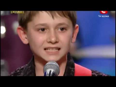 Gruppa Krovi - Kino (Niños en programa Ukraine GOT Talent)