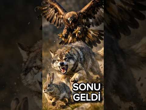 Bozkırın Gizli Dehşeti: Şah Kartal'ın İnanılmaz Saldırısı! 🔥#shorts #imperialeagle #şahkartal #birds
