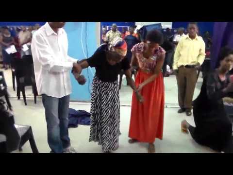 HDV 0023 grandmother walks~General Overseer Dr Charles Takavengwa