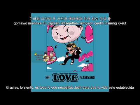 PSY - Love (ft. Taeyang) [Sub Español + Hangul + Rom]