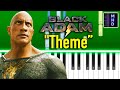 Black Adam Theme - Piano Tutorial