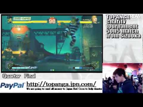 SSF4 AE: TUC (Bison) vs gonta (Cody) - TOPANGA Cup