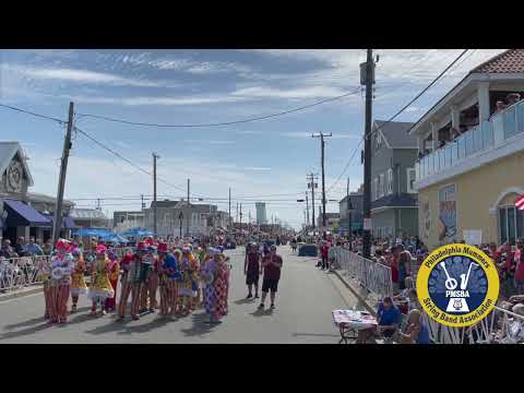 Duffy String Band "Oh, Dem Golden Slippers" - 2022 New Years in North Wildwood Parade