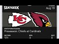 KC Chiefs Vs Az Cardinals Pre Season Game 2023