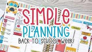 WEEKLY PLAN WITH ME: The Stickers Are Doing All the Work | HanCanPlan