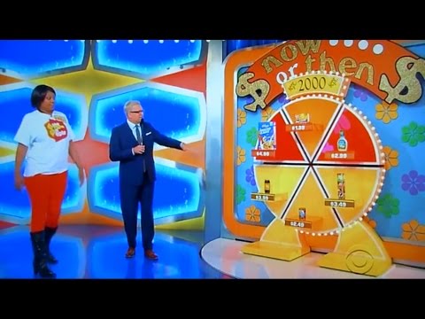 The Price is Right - Now Or Then - 1/3/2017