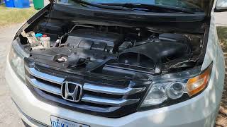 VCM Muzzler install on 4th Gen Honda Odyssey (2011-2017) 3.5 L J35Z8 V6
