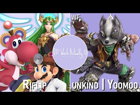 Off Work Actually :D - WF - Riflip (Palu / Yoshi / Dr. Mario) vs. unkind | Yoomoo (Wolf)