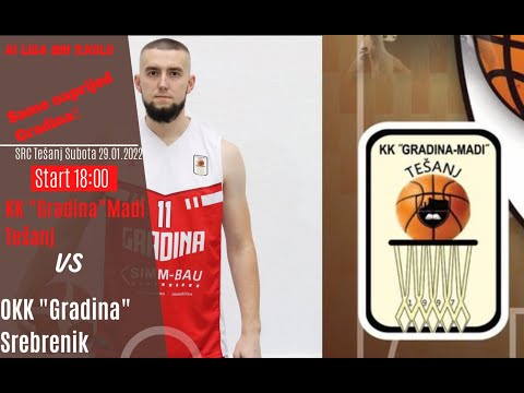 KK GRADINA MADI Tešanj - KK GRADINA Srebrenik