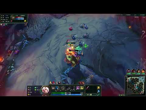 Fiora vs Tahm Kench first blood