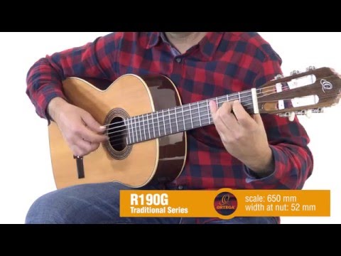 Ortega R190G Lity cedr i caoba ][ Gitara klasyczna wykonana w Hiszpanii 4/4
