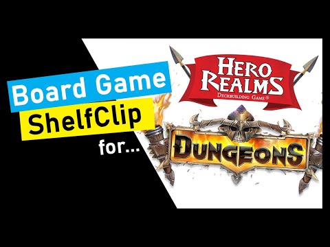 ShelfClips: Hero Realms Dungeons (Short Board Game Preview)