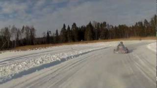 preview picture of video 'Pro ice karting in Estonia 3 (2012)'