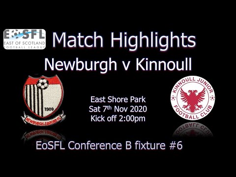 Newburgh FC match video - Newburgh v Kinnoull 7th Nov 2020