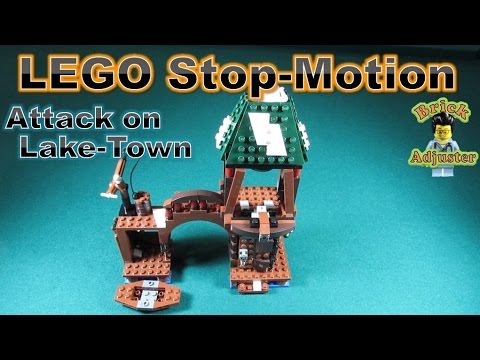 Vidéo LEGO Le Hobbit 79016 : L'attaque de Lacville