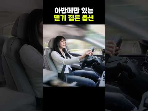 아반떼 차주들만 아는, 믿기 힘든 옵션